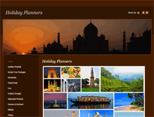 Tablet Screenshot of holidayplanners.co.in