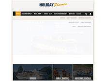 Tablet Screenshot of holidayplanners.com